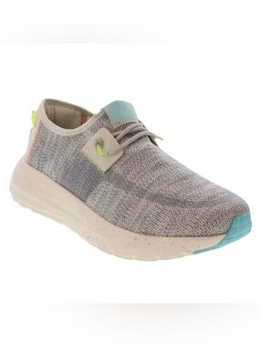 Hey Dude Sirocco Speckle Slip On Casual Sneakers Shoes Gray Size 7 M